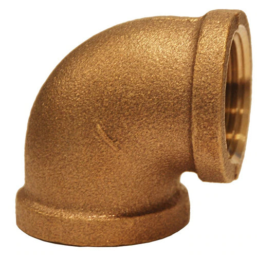 Lead Free 1-1/4" 90 Brass Elbow