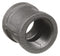 1 1/2" x 3/4" Black Mall Coupling