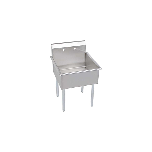 Elkay B1C24X24X 1 Comp. Budget Sinks, 27X28 OA, 24X24X12 B,