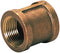 Lead Free 1/4" Brass Coupling