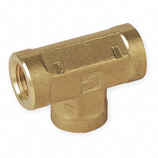 Lead Free 3/8" Tee Brass