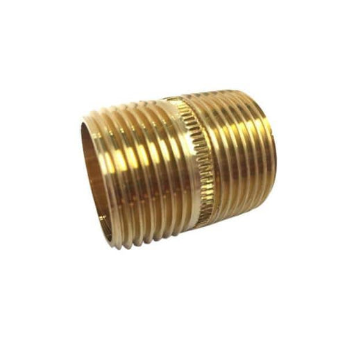 3/8" x Close Brass Nipple