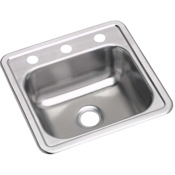 Elkay D115153 Dayton Stainless Steel 15 x 15 x 5.2