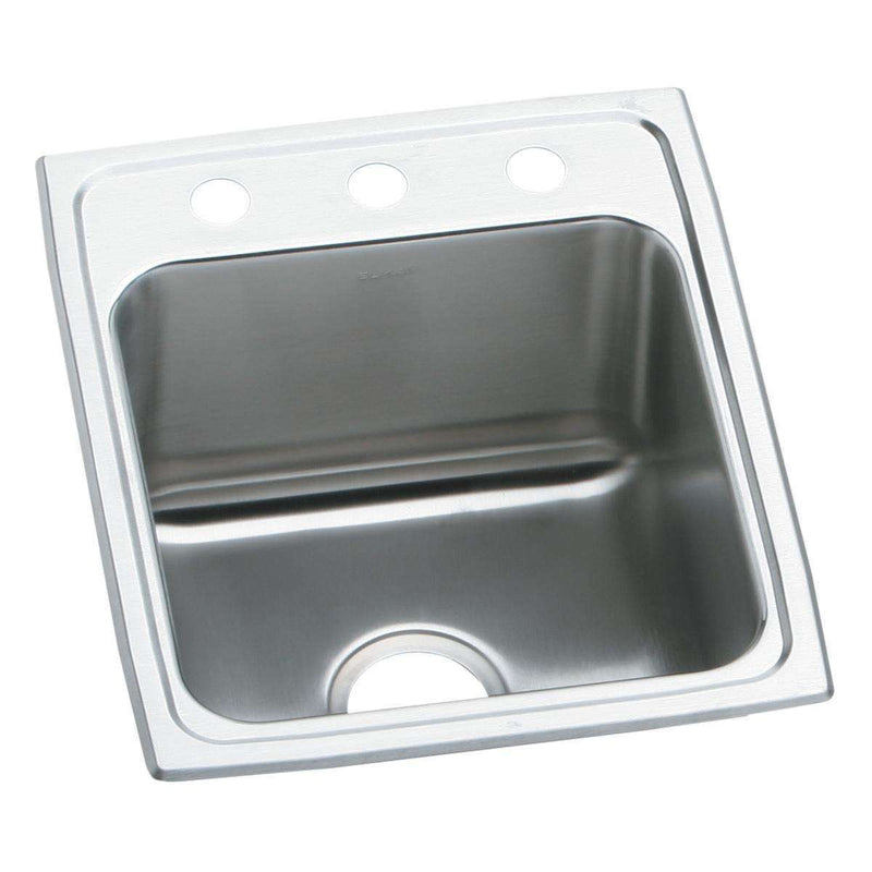 Elkay LRAD1522602 Lustertone Stainless Steel 15 x 22 x 6