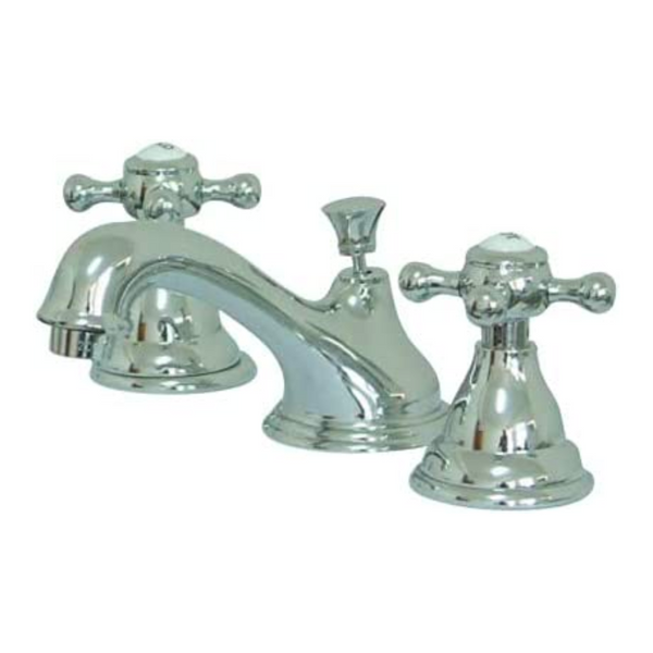 Kingston Brass KS5561BX 8 in. Widespread Bathroom Faucet, Polished Chrome