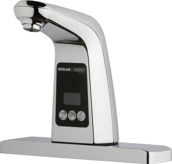 Chicago Faucets 8'' Deck Mount Hand Wallsh Station EFS-113