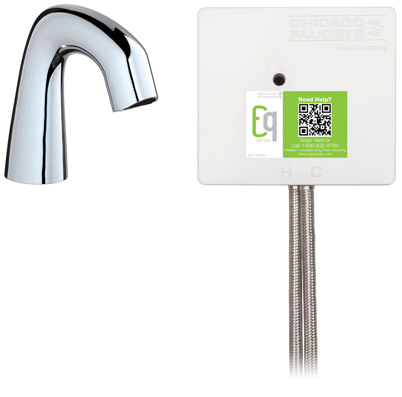 Chicago Faucets Lavatory Faucet EQ Series EQ-A11A-13ABCP