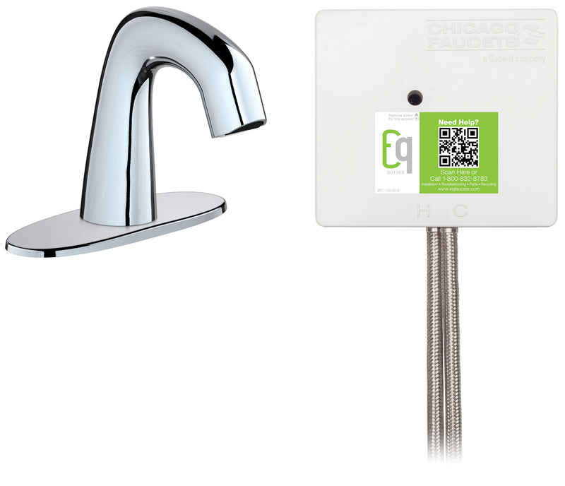 Chicago Faucets Lavatory Faucet EQ Series EQ-A12C-33ABCP