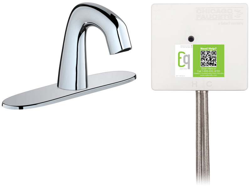 Chicago Faucets Lavatory Faucet EQ Series EQ-A13A-32ABCP