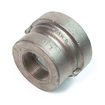 1 1/2" x1 1/4" Galvanized Mall Coupling