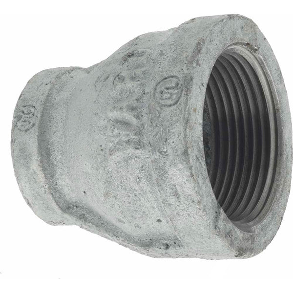 1 1/2" x 1 Galvanized Mall Coupling