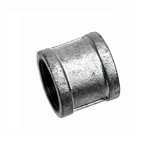 2 x 3/4" Galvanized Mall Coupling