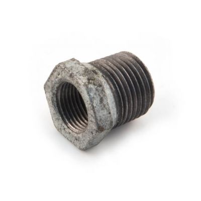 3/8" x 1/4" Galvanized Mall Bushing