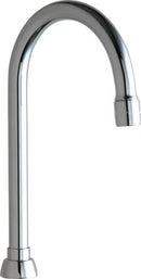 Chicago Faucets 5-1/4" Rigid/Swing Gooseneck Spout GN2AE3JKABCP