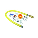 T&S Brass HG-4D-48K Gas Hose w/Quick Disconnect, 3/4" NPT