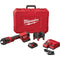 Milwaukee 2473-22 M12 Force Logic Press Tool 1/2" - 1" Kit 2473-22