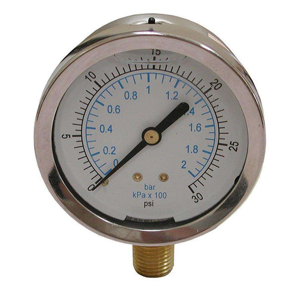 Jones Stephens J40556 0 - 200Psi Liq Filled Press Gauge