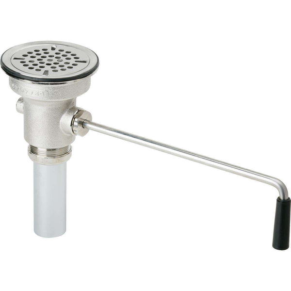 Elkay LK25RT Drain Fitting Rotary Lever Operated with 2" OD