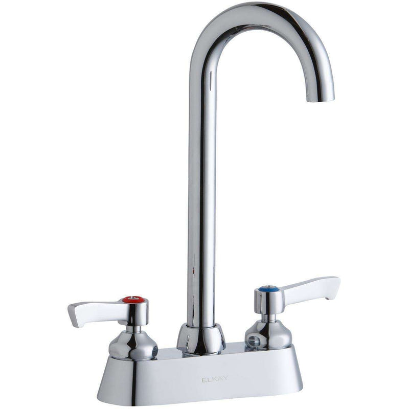 Elkay LK406LGN05L2 4" Centers Laminar Flow Faucets 5"