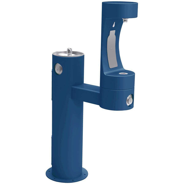 Halsey Taylor 4420BF1LBLU Outdoor Bottle Filling Station