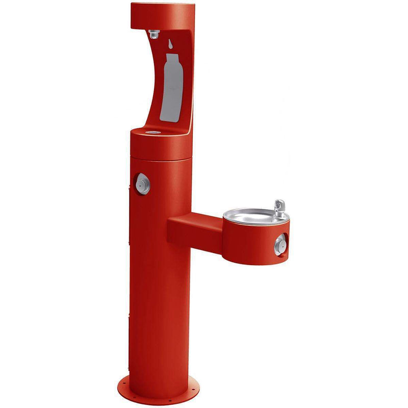 Halsey Taylor 4420BF1URED Outdoor Bottle Filling Station