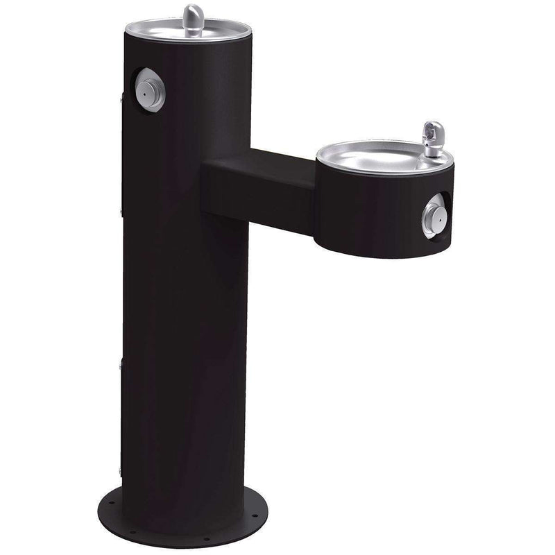 Elkay LK4420BLK Outdoor Fountain Bi-Level Pedestal