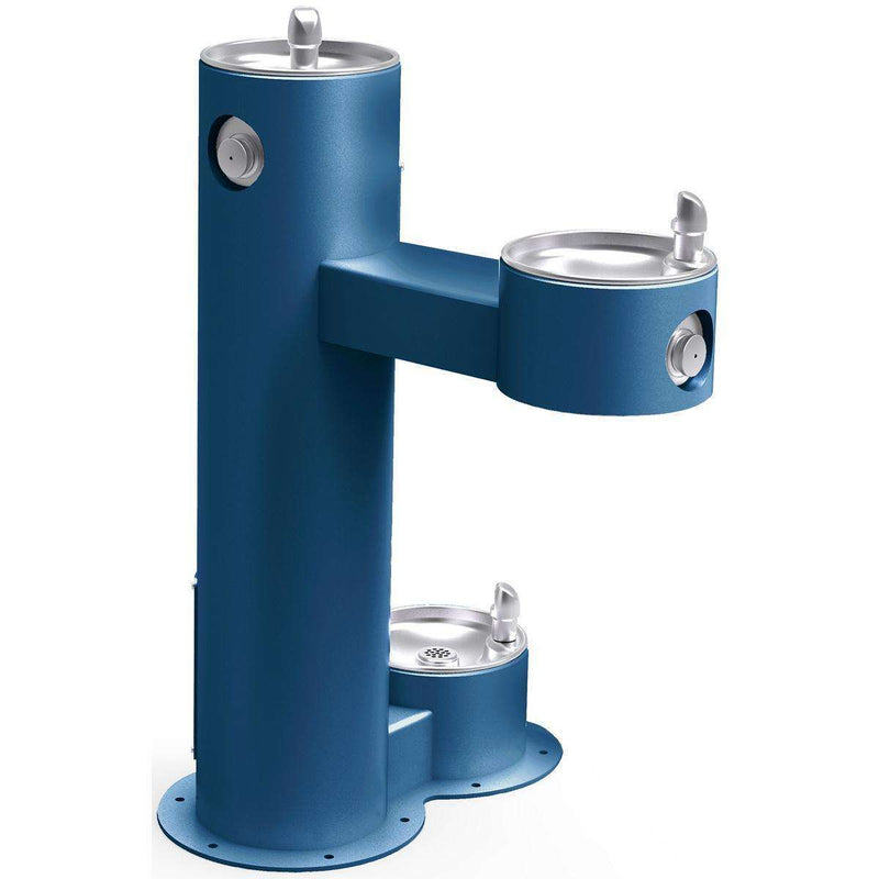 Halsey Taylor 4420DBBLU Outdoor Fountain Bi-Level w/ Pet