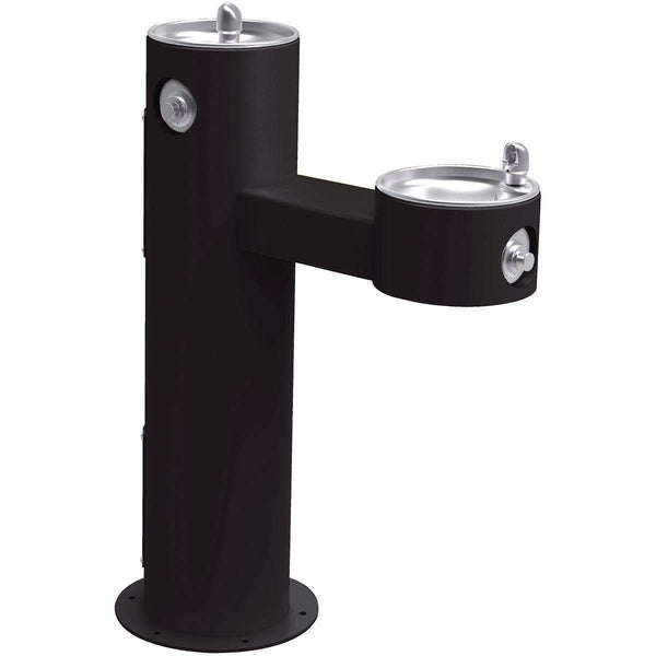 Elkay LK4420FRKBLK Outdoor Fountain Bi-Level Pedestal