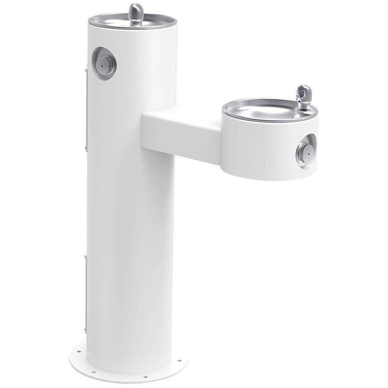 Halsey Taylor 4420WHT Outdoor Ftn Bi-Level Pedestal