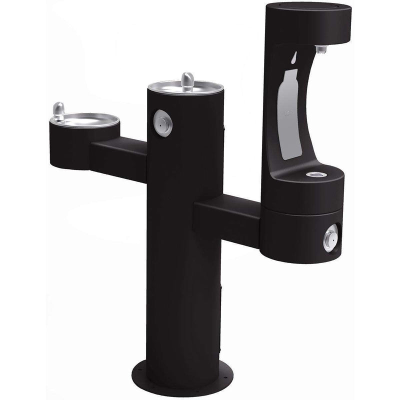 Halsey Taylor 4430BF1LBLK Outdoor Bottle Filling Station