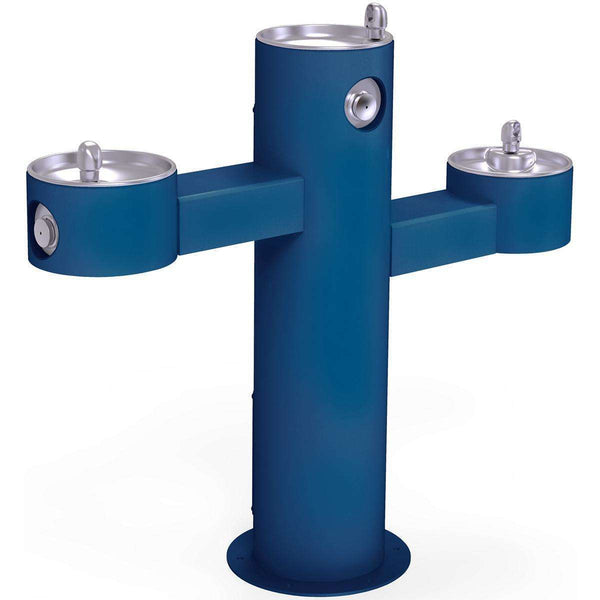 Halsey Taylor 4430BLU Outdoor Ftn Tri-Level Pedestal