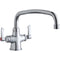 Elkay LK500AT12L2 1 Hole Concealed Deck Faucets 12" Arc Tube