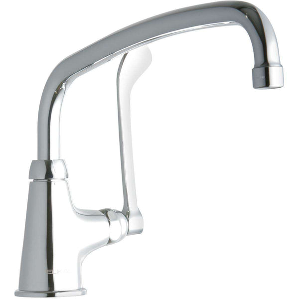 Elkay LK535AT14T6 1 Hole Single Control Faucets 14" Arc Tube