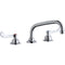 Elkay LK800AT08T4 8" Centers Faucets 8" Arc Tube Spout 4"