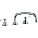 Elkay LK800AT12L2 8" Centers Faucets 12" Arc Tube Spout 2"