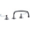 Elkay LK800AT14T4 8" Centers Faucets 14" Arc Tube Spout 4"