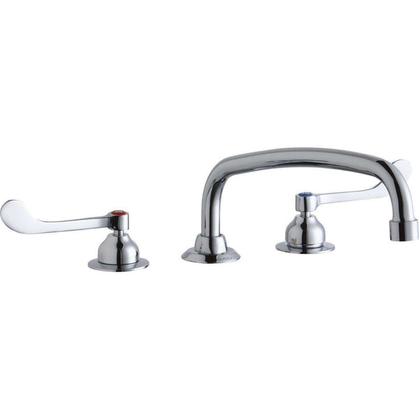 Elkay LK800AT12T6 8" Centers Faucets 12" Arc Tube Spout 6"