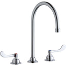 Elkay LK800GN08T4 8" Centers Faucets 8" Gooseneck Spout