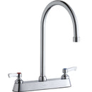 Elkay LK810GN08L2 8" Centers Exposed Deck Faucets 8"