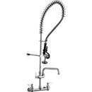 Elkay LK943AF12LC 8" Centers Wall Faucets Flexible Hose