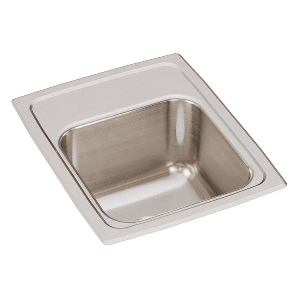 Elkay LR13160 Lustertone Stainless Steel 13 x 16 x 7.6