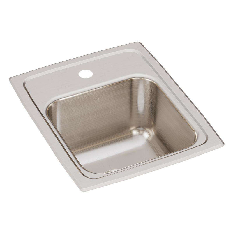 Elkay LR13161 Lustertone Stainless Steel 13 x 16 x 7.6