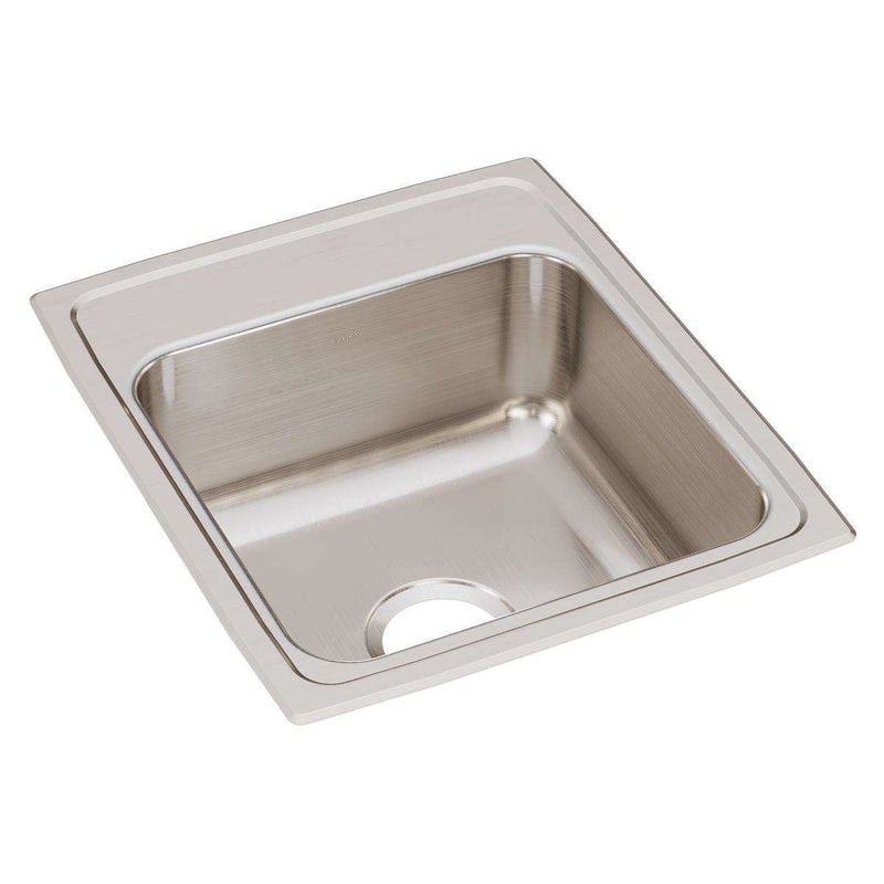 Elkay LR17200 Lustertone Stainless Steel 17 x 20 x 7.6