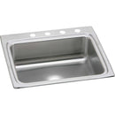 Elkay LR25220 Lustertone Stainless Steel 25 x 22 x 8.1