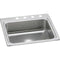 Elkay LR25220 Lustertone Stainless Steel 25 x 22 x 8.1