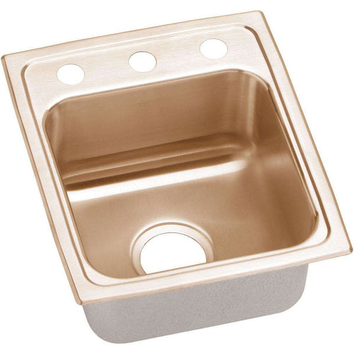 Elkay LRAD1316602-CU Antimicrobial Copper 13 x 16 x 4 Single