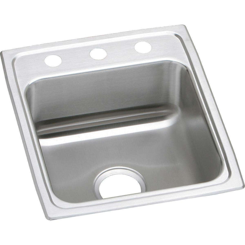 Elkay LRAD1720602 Lustertone Stainless Steel 17 x 20 x 6