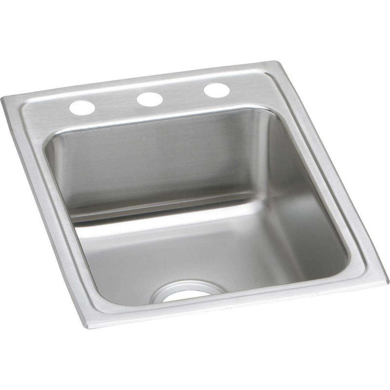 Elkay LRAD1722503 Lustertone Stainless Steel 17 x 22 x 5