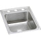 Elkay LRAD1722602 Lustertone Stainless Steel 17 x 22 x 6