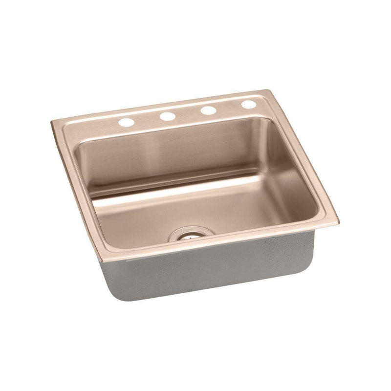 Elkay LRAD2222601-CU Antimicrobial Copper 22 x 22 x 6 Single